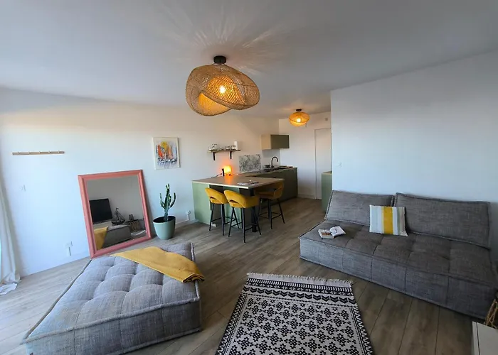 アパート T2 Vue Parking Gratuit イエール